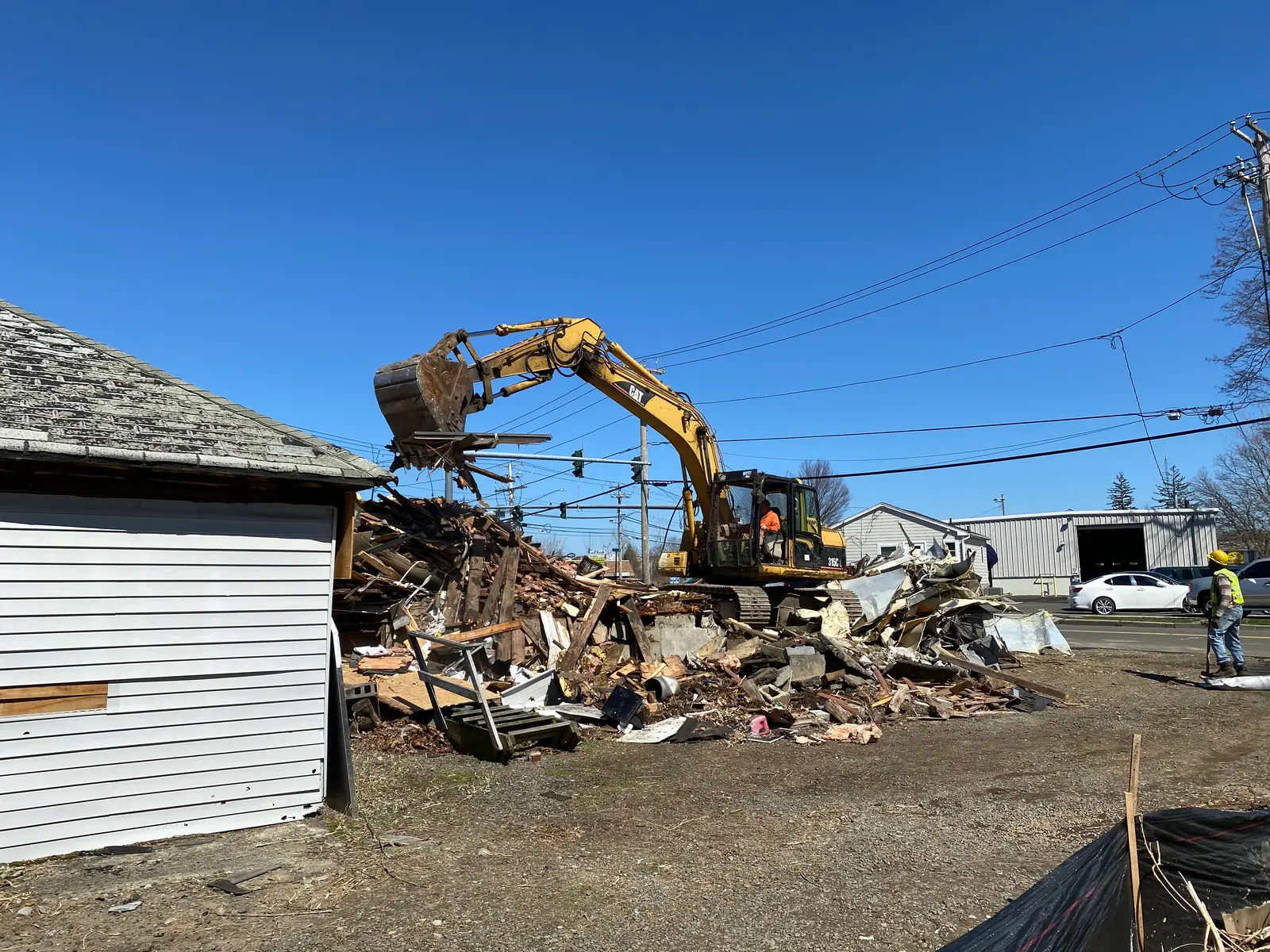 Structure Demolition — Post Road, Milford